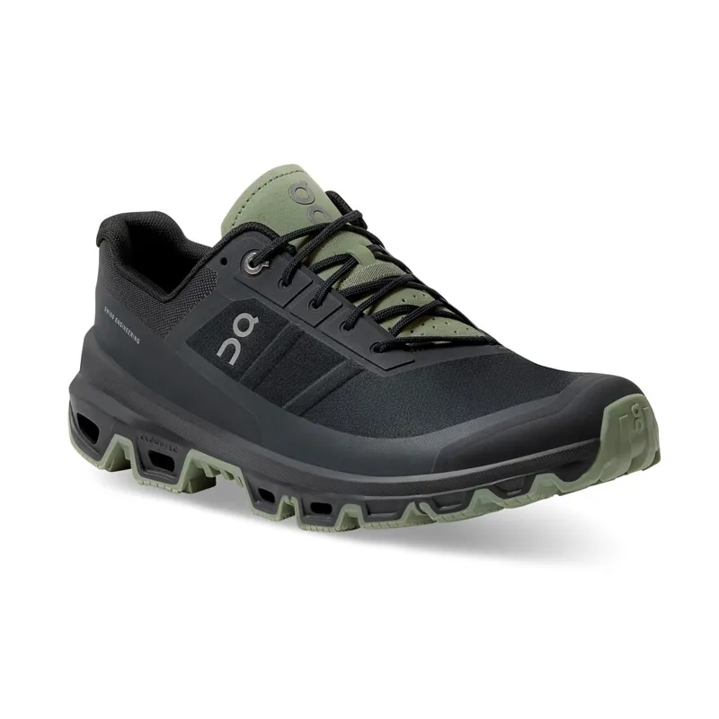 On Running Men's Cloudventure Running Shoes in Black/Reseda -1